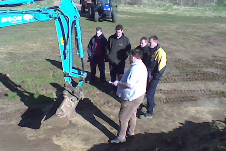 Excavtor training