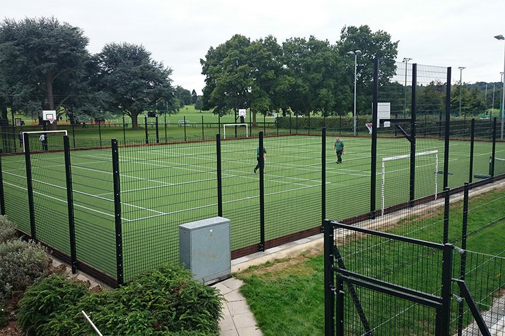 Typical Multi Use Games Area after Refurbishment