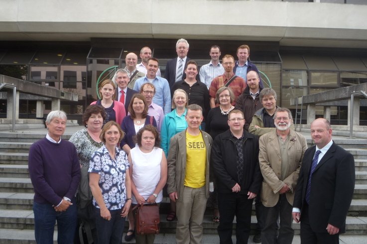 Lecturers, teachers & administrators at the Ireland Education Day 2013
