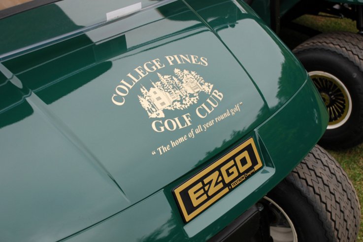 E-Z-GO Buggy fleet for College Pines Golf Club