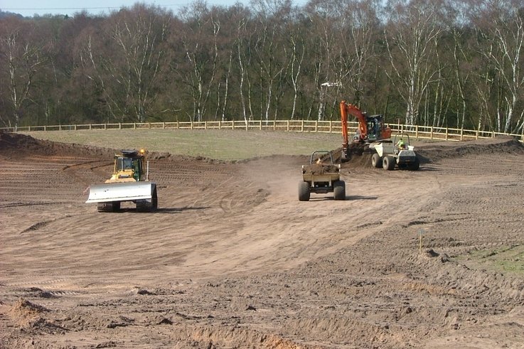 Excavation of new pitches #2