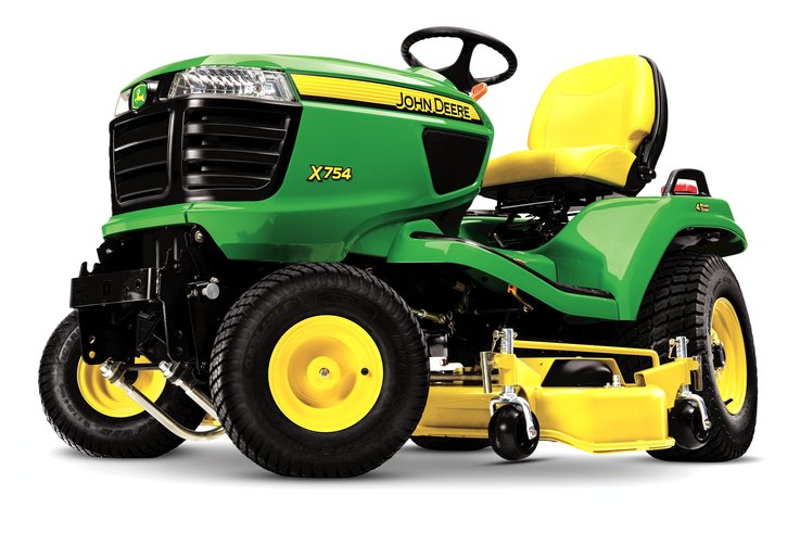 X754 lawn tractor studio