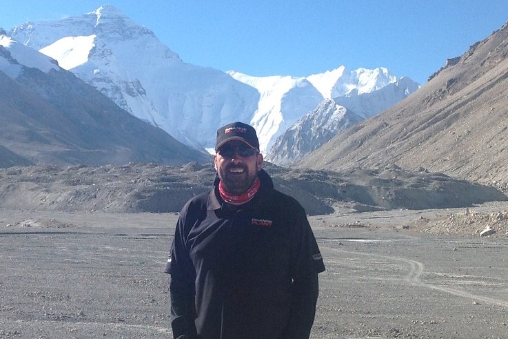 Pav at Everest