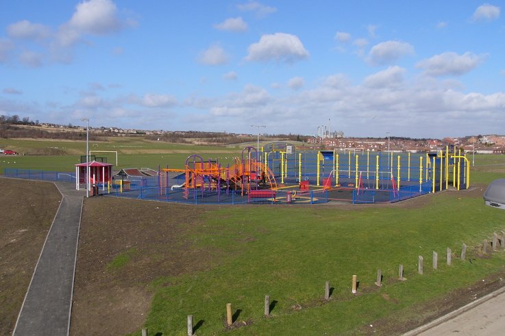 Cold snap fails to stop children's play