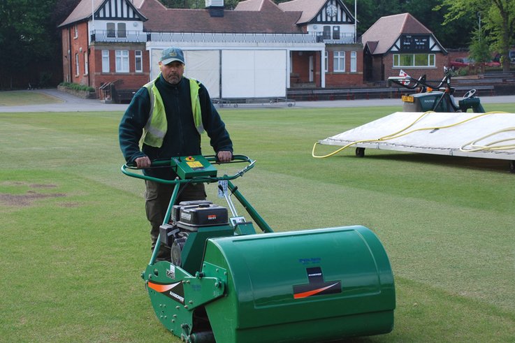 Derbyshire Cricket Club benefit from new Ramsomes equipment