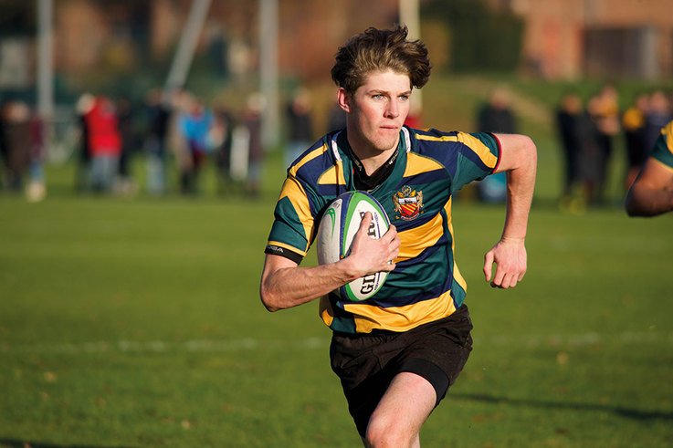 Cheadle Hulme rugby player