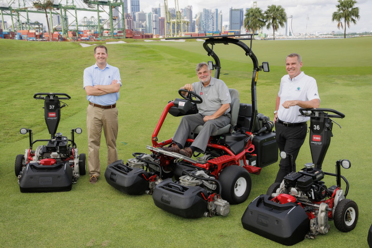 The Toro Company, Sentosa Golf Club and Jebsen & Jessen will enter into a 10-year partnership.jpg