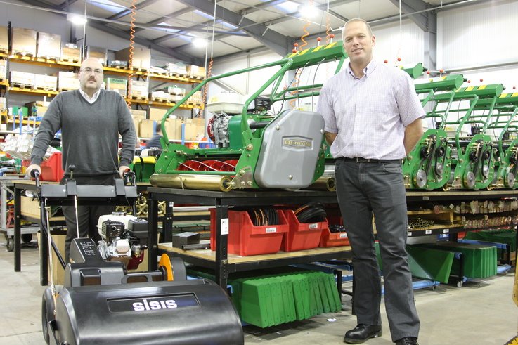 Toby Clarke and Roger Moore Dennis Mowers and SISIS Equipment