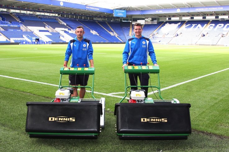 Dennis mowers at LCFC data tag