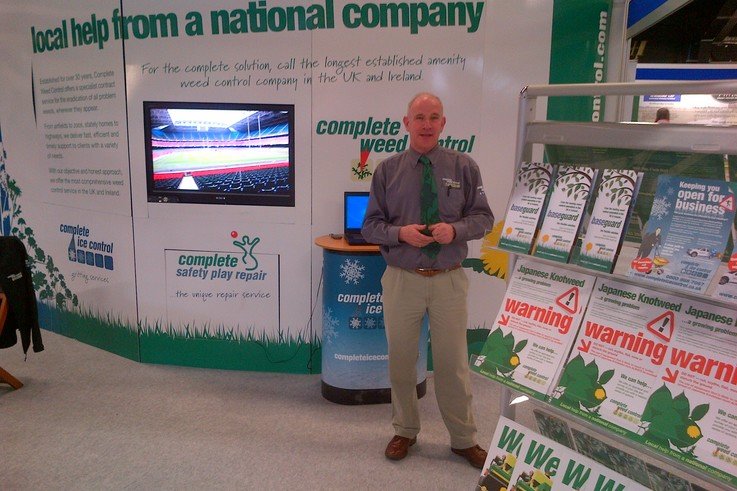 Alan Abel Complete Weed Control at BTME 2013