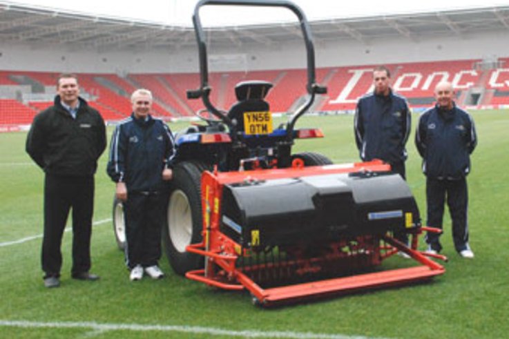 Doncaster Keepmoat Stadium's new equipment