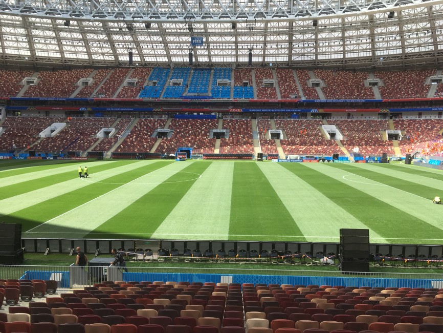 Spartak Moscow switch to SISGrass for World Football Cup - SIS Pitches