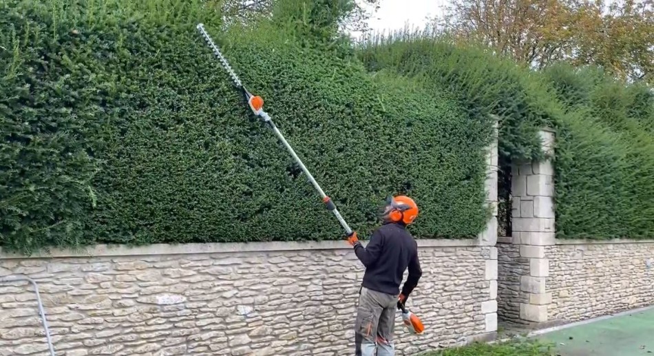 stihl long reach hedge trimmer for sale