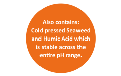 also contains seaweed and humic acid