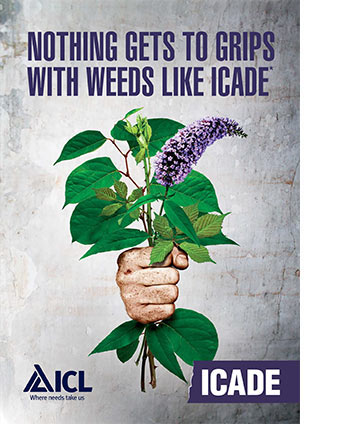 Poster for the use of ICADE herbicide