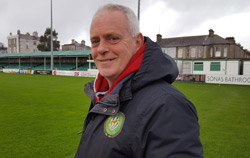 Declan Cranley, Stadium Director at the Carlisle Grounds & Head Groundsman of Bray Wanderers