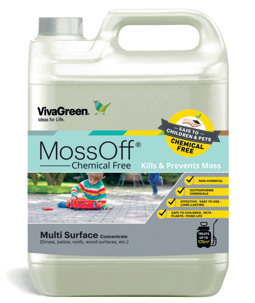 Mossoff Multi Surface Moss Algae Killer 5l Hard Surface Moss