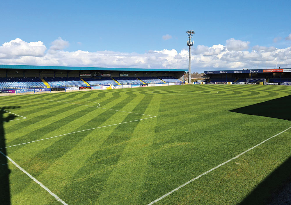 Steeped in history at Glenavon FC Background