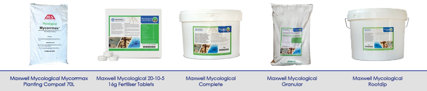 New Maxwell Mycological Range - Mycorrhizal Fungi Powered!