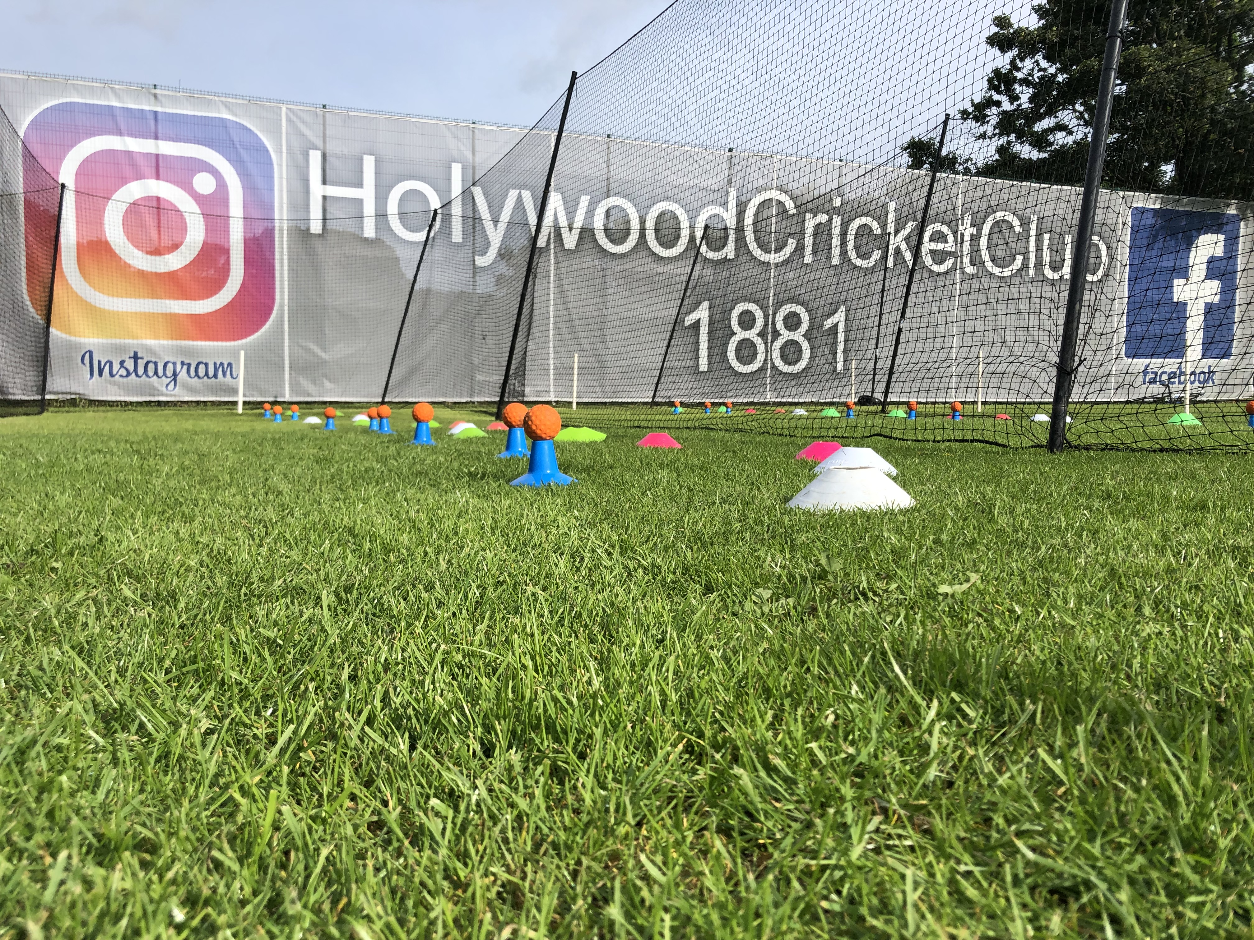 Holywood Cricket Club - Passing down the skills Background