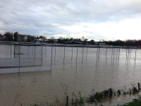 St Asaph\'s flooded ground