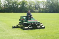 Outfield Mowing