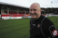 Ebbsfleet Chairman Phil Sonsara who found the club and his roll there on line.