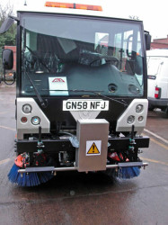Front of sweeper