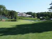 18th fairway and green at Congressional