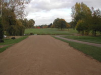 New tee at Foxhills Golf Club and Resort, Surrey, created by the new Speedcut laser grader.JPG
