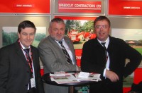 Speedcut team at BTME 2011 l r Kevin Smith, Dick Franklin and Barry Pace
