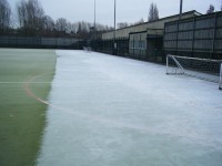 4   frost can remain in shaded areas on an artificial pitch