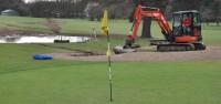 Speedcut built a new pond and bunkers at The Leatherhead Golf Club, Surrey   Copy