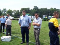 Rob Jenkins at a field day