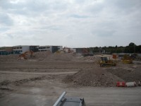 Site during construction