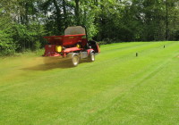 2. Sand dressing 15th tee Mill Green