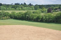 Tee 14 at Kingswood on May 19th before turfing