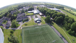 Myerscough aerial view