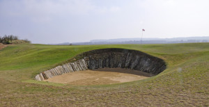 Sleeper are used extensively to support the large bunkers