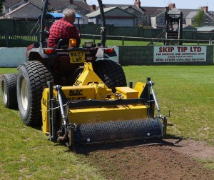 The BLEC Multivator decompacts and recycles rootzone material in one pass. www.blec.co.uk